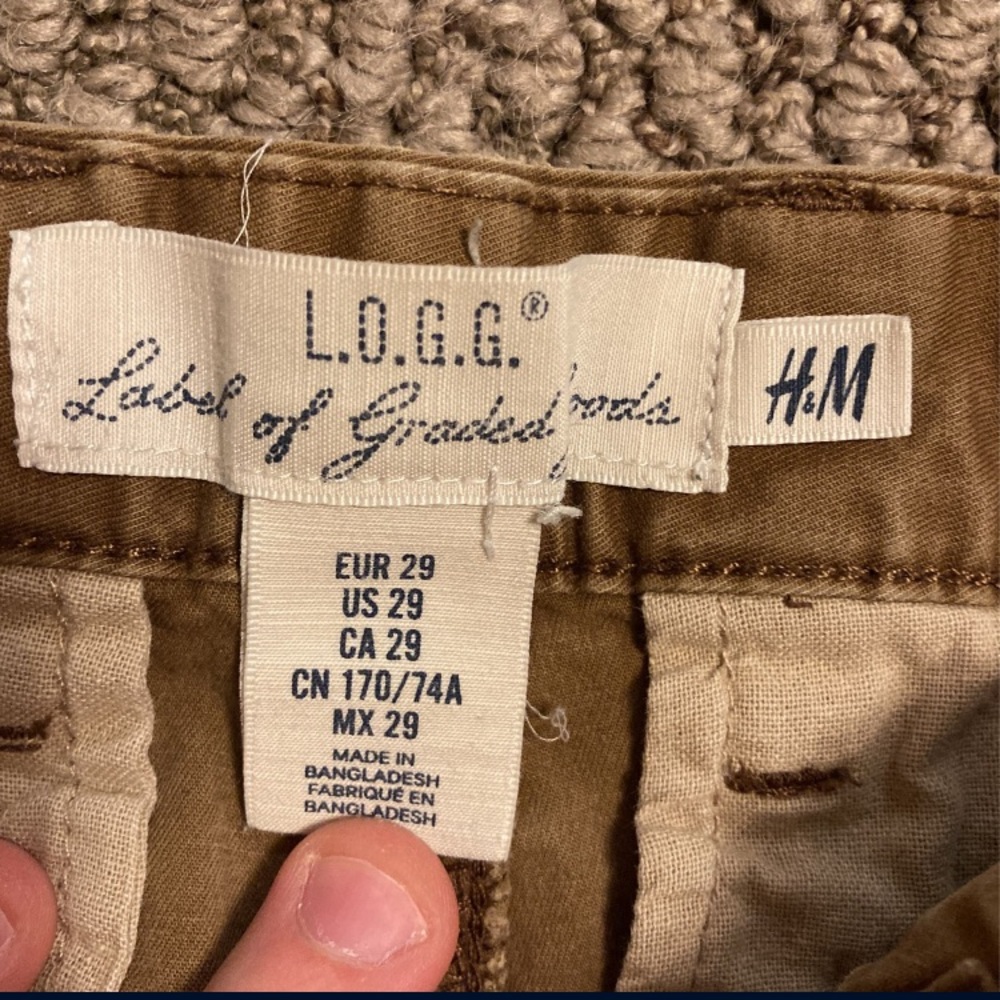 29” waist H&M khakis